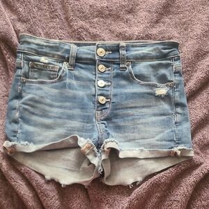 American Eagle Outfitters Light Blue Jean Shorts